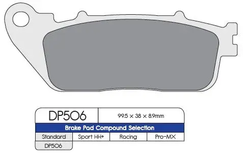DP BRAKES 標準 焼結メタル ブレーキパッド