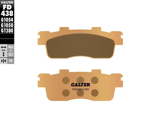 HH GALFER 소결 브레이크 패드