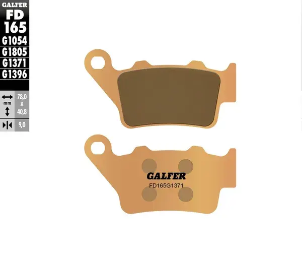Bremsbeläge gesintert HH GALFER