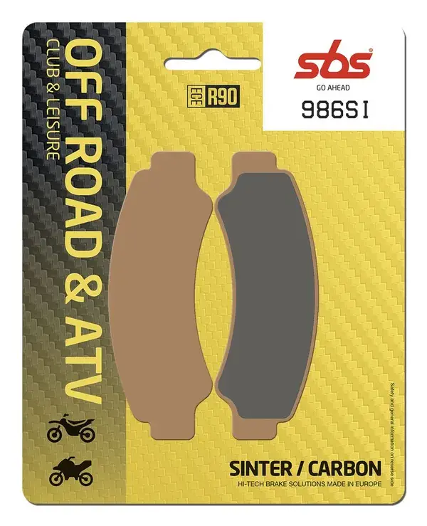 Plaquettes de frein frittées SBS SI Offroad