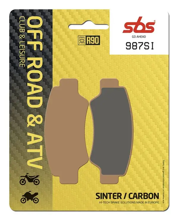 Plaquettes de frein frittées SBS SI Offroad