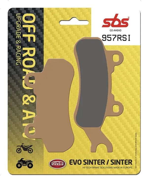 Plaquettes de frein frittées SBS RSI Offroad Racing