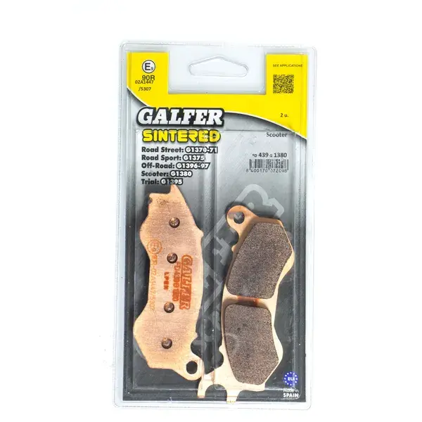 Plaquettes de frein frittées HH Galfer