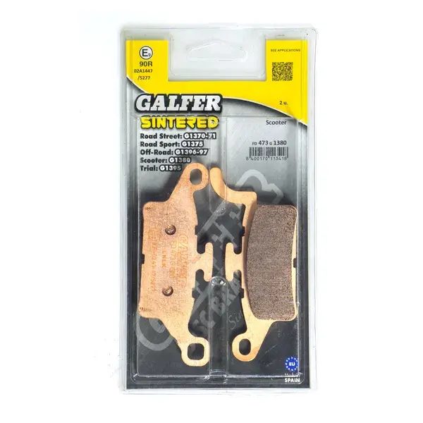 Plaquettes de frein frittées HH Galfer