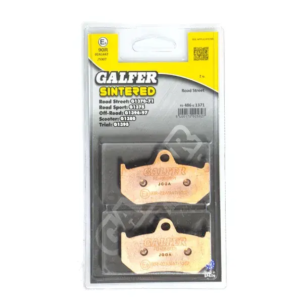 HH 등급 소결 메탈 브레이크 패드 Galfer