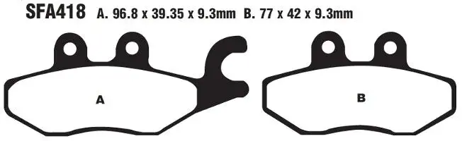 Bremsbelag EBC 7870244