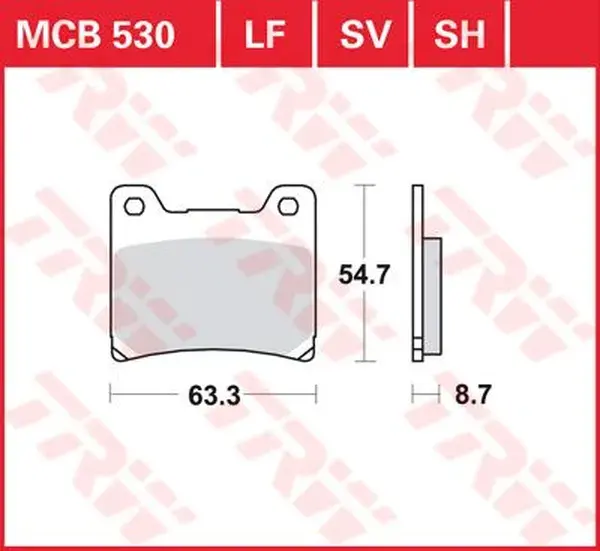 TRW 7326929 Standard 브레이크 패드