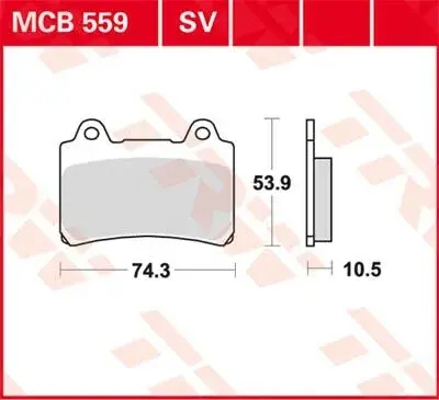 TRW Standard 7370703 브레이크 패드