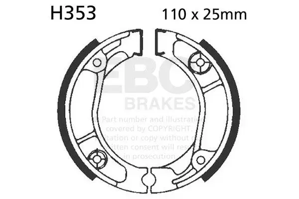 فك فرامل مع نابض EBC