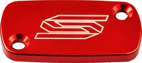 Bouchon de maître-cylindre de frein rouge SCAR RACING