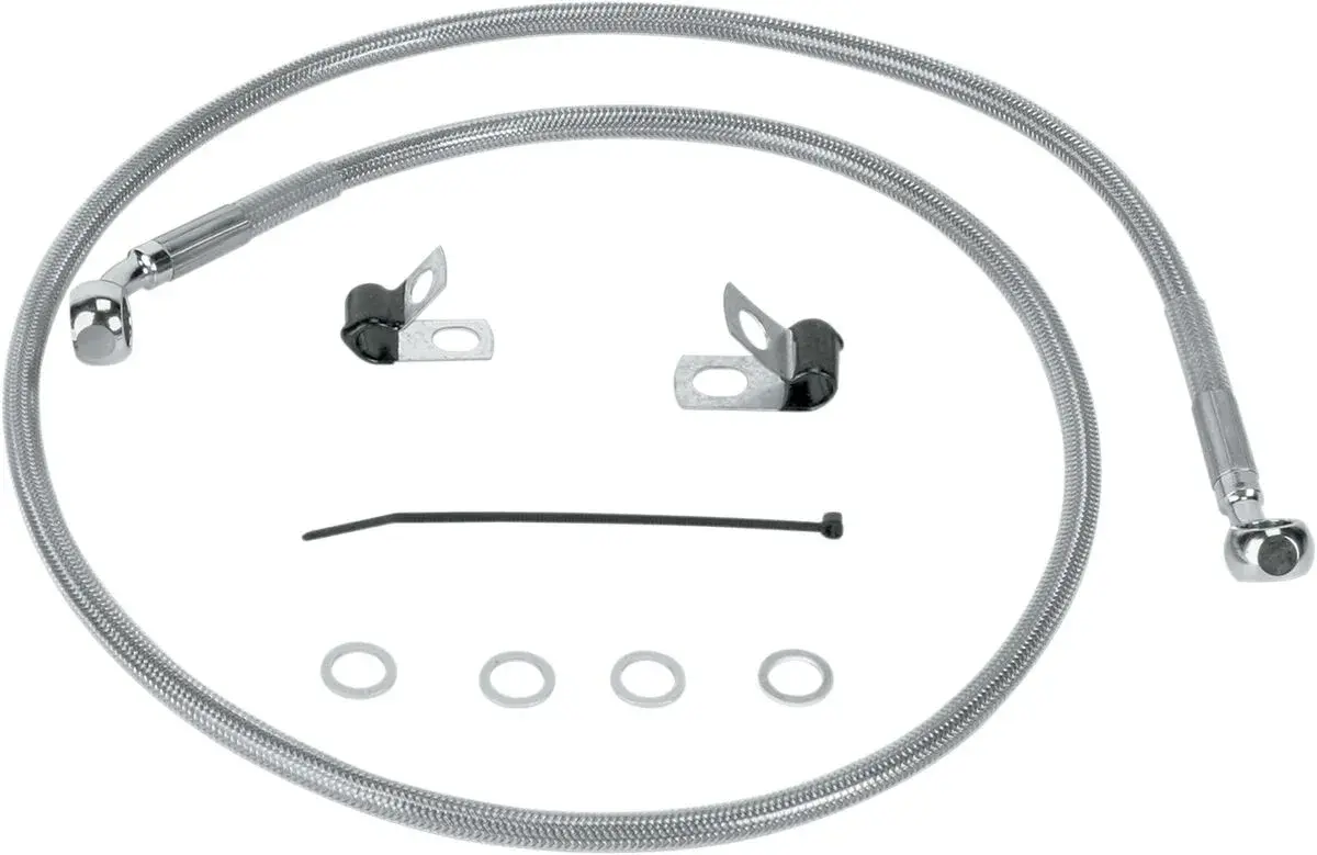 DRAG SPECIALTIES سٹینلیس سٹیل بریک ہوز کٹ