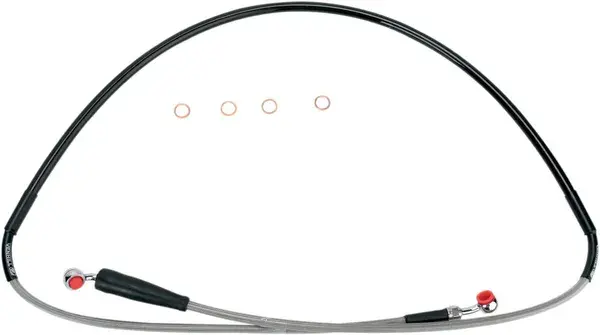 Durite de frein tressée inox MOOSE OFFROAD HARD-PARTS