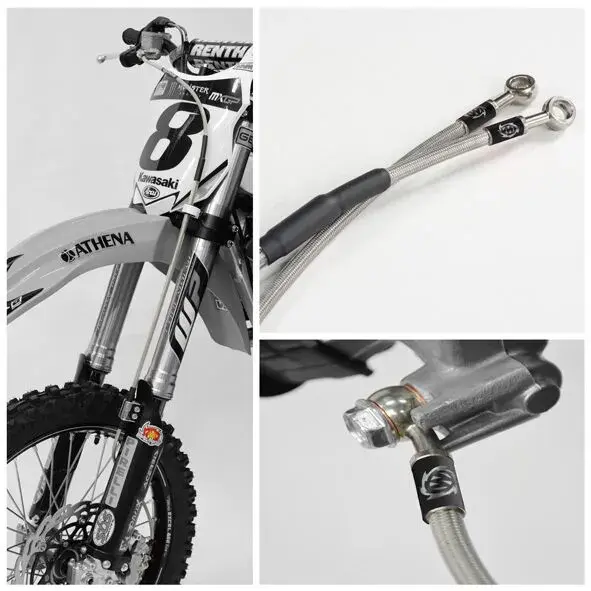 MOTO-MASTER ステンレススチール製ブレーキホース