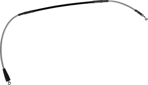 Durite de frein tressée en acier inoxydable MOOSE OFFROAD HARD-PARTS