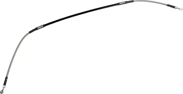 Durite de frein tressée acier inoxydable MOOSE OFFROAD HARD-PARTS