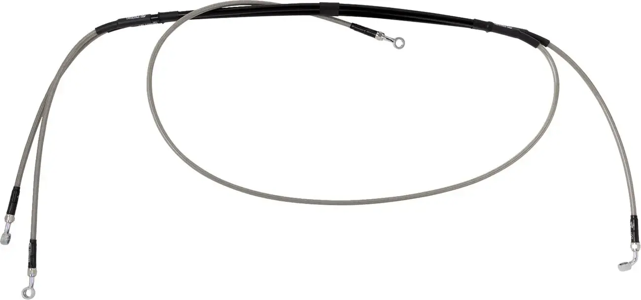 Bremsleitung aus geflochtenem Edelstahl MOOSE OFFROAD HARD-PARTS
