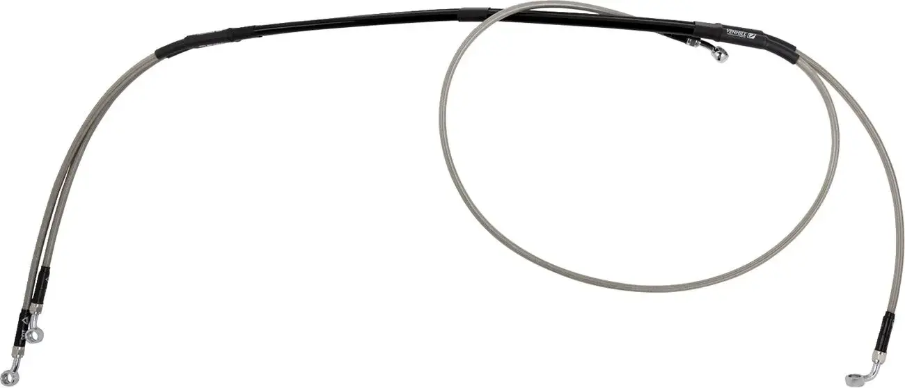 Durite de frein tressée en acier inoxydable MOOSE OFFROAD HARD-PARTS