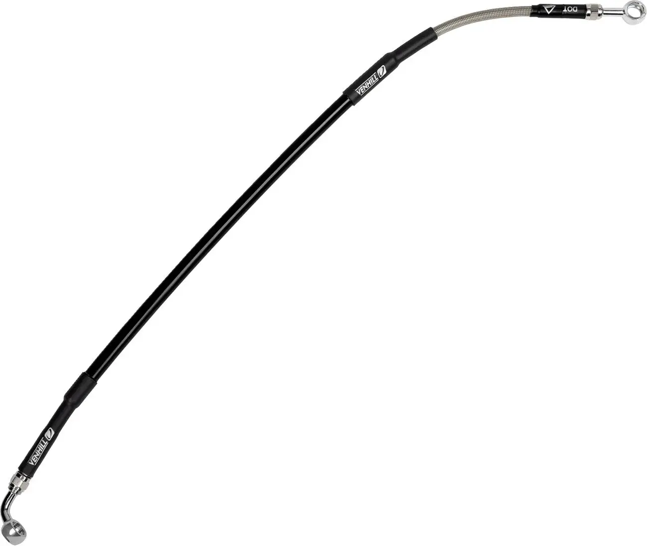 Frein à main tressé en acier inoxydable MOOSE OFFROAD HARD-PARTS