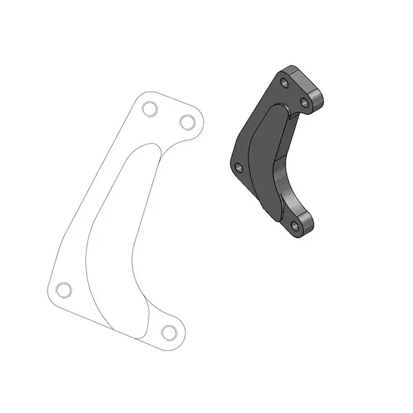 MOTO-MASTER Supermoto Racing Disk Adaptörü — 3. görünüm
