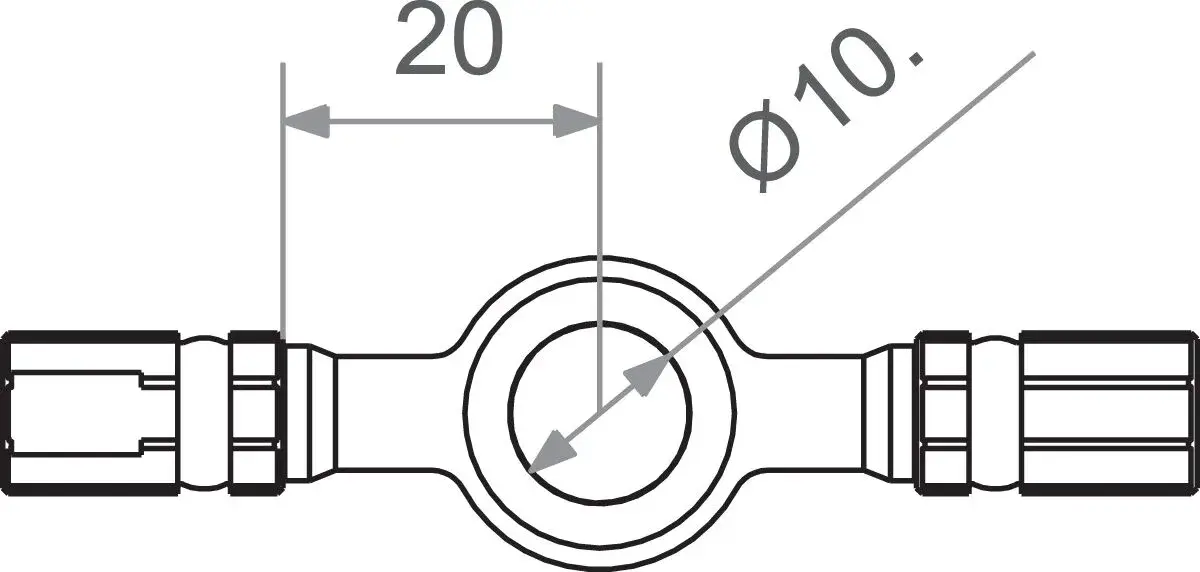 Banjo-forbindelse Varioflex TRW
