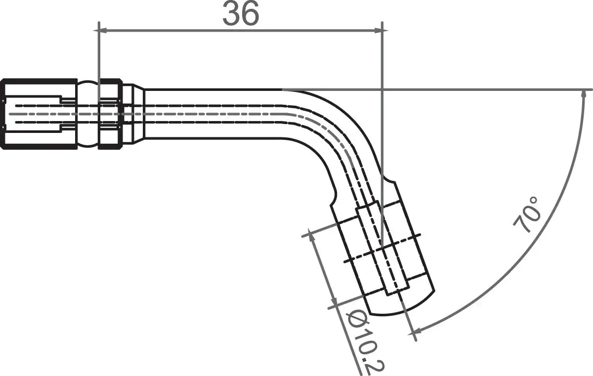 Raccord banjo Varioflex TRW