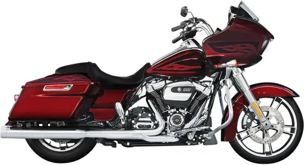 Silencieux slip-on 4" doubles Rinehart Racing pour Touring
