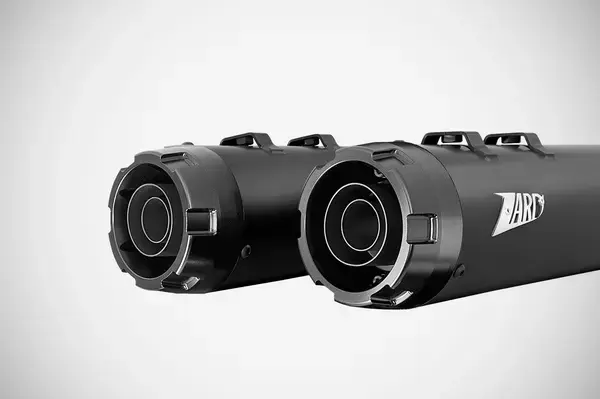 ZARD 4.33 inch Flat Slip-Ons for HD-TOURING E3