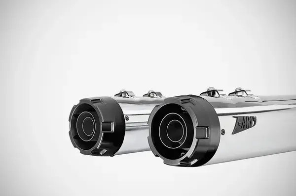 كُمّات عادم Slip-Ons Flat 4,33 بوصة ZARD لـ HD-Touring E3