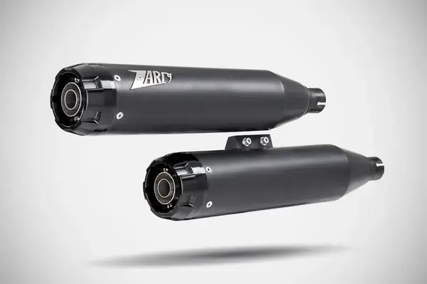 Zard製 ハーレーダビッドソン ヘリテージクラシック用 オーバーラップド スリップオン マフラー