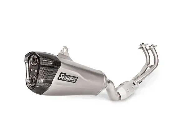 Pot maxiscooter Akrapovic pour yamaha 530 TMAX 2017+2019 (ligne complete racing line) (s-y5r3-hzemt-1) (homologue ce)