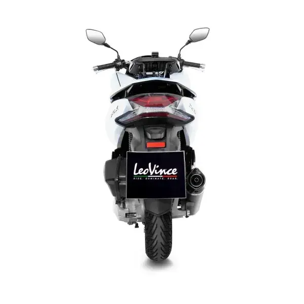 لیووینس نیرو پی سی ایکس 125 ہومولوجیٹڈ مکمل ایکزاسٹ سسٹم — 4 ویو
