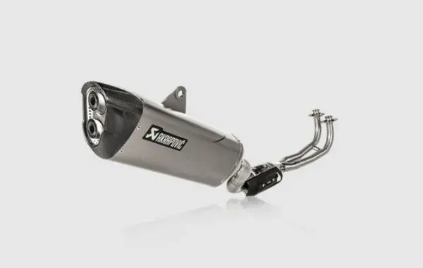 Ligne d'échappement intégrale Racing Line Akrapović pour scooter