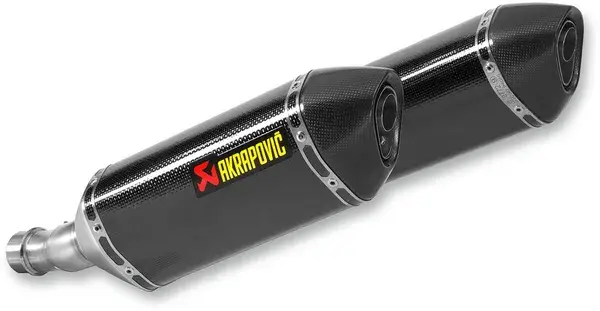 Uitlaatdemper slip-on Akrapovic — zicht 2