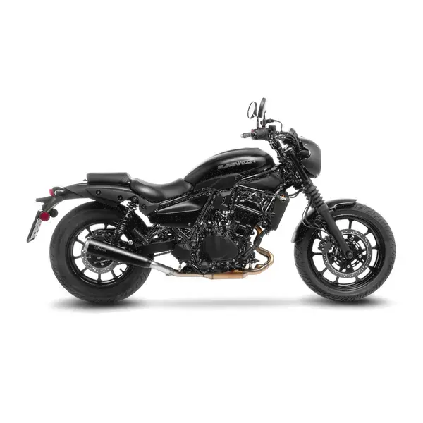 Slip-on muffler LV Classic Racer Black Edition Leovince — view 5