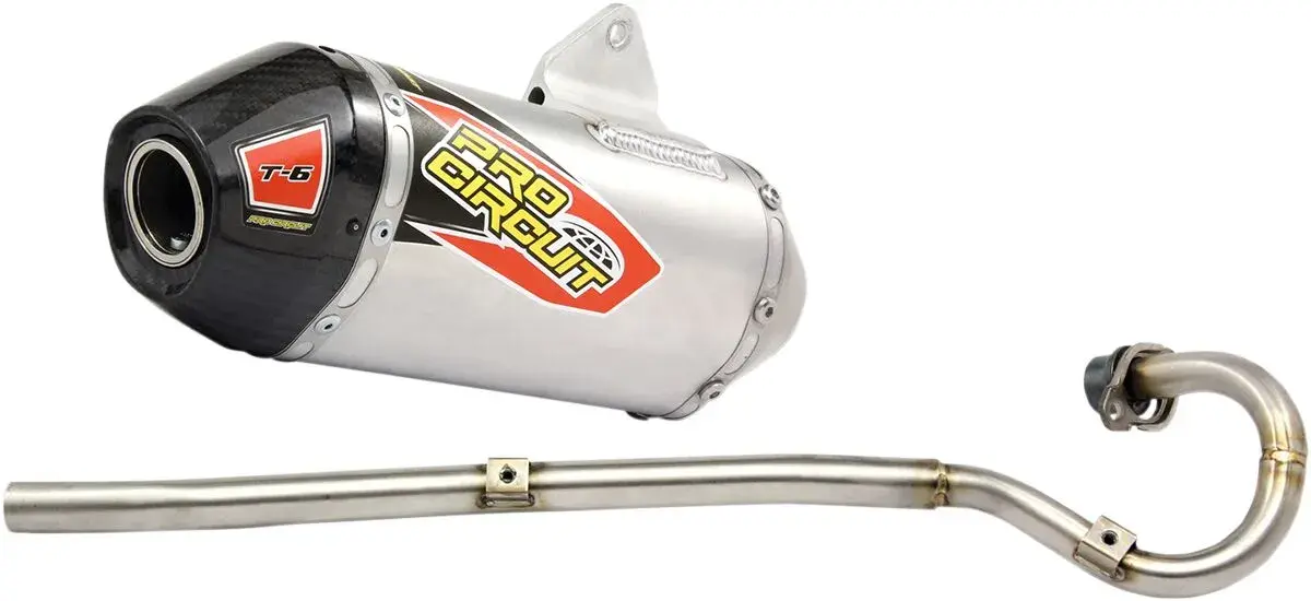 Knalpot PRO CIRCUIT Exhaust T6 SS CF cap sa