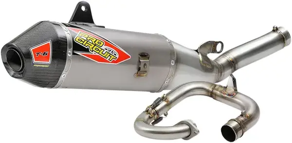 Pro Circuit T6 ss/ti/cf uitlaat yam 250