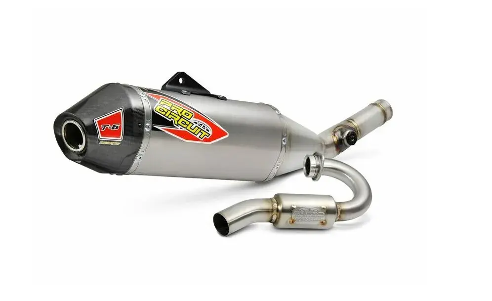 Système d'échappement PRO CIRCUIT T-6 euro SS/TI/CF