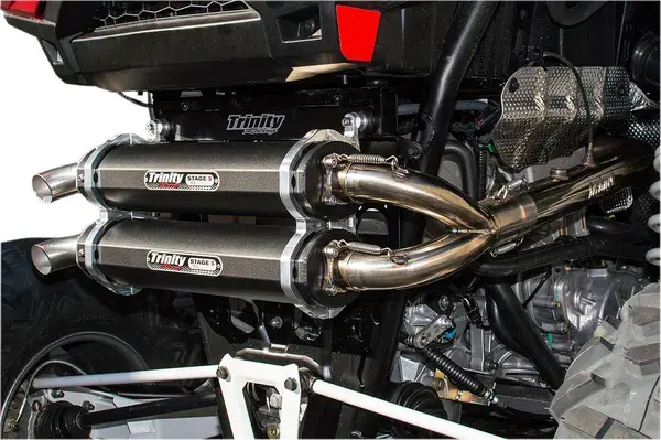 Ligne d'échappement double Stage 5 Trinity Racing
