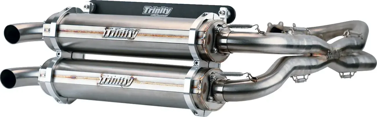 Ligne d'échappement en acier inoxydable TRINITY RACING