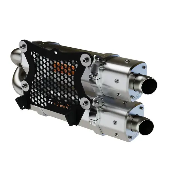 プラスチックキット RJWC Powersports Exhaust APX ZForce 950 Stacked