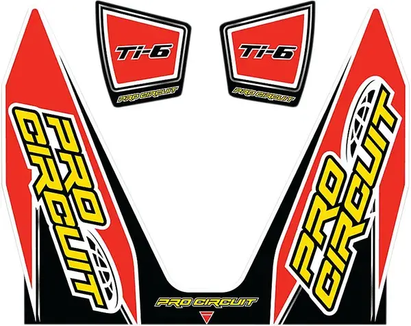 Pro Circuit 머플러 스티커
