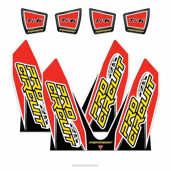 Pro Circuit 배기 시스템 스티커 — 5번째 뷰