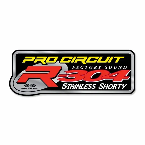 Pro Circuit 배기 시스템 스티커 — 7번째 뷰
