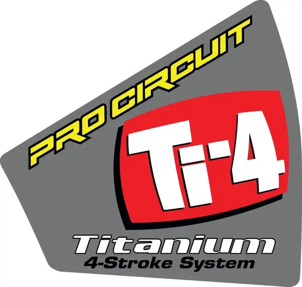 Pro Circuit 배기 시스템 스티커 — 8번째 뷰