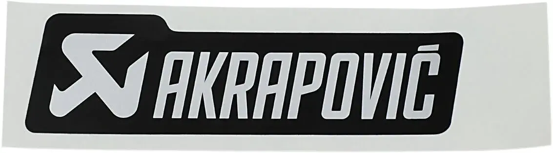 예비 스티커 Akrapovic
