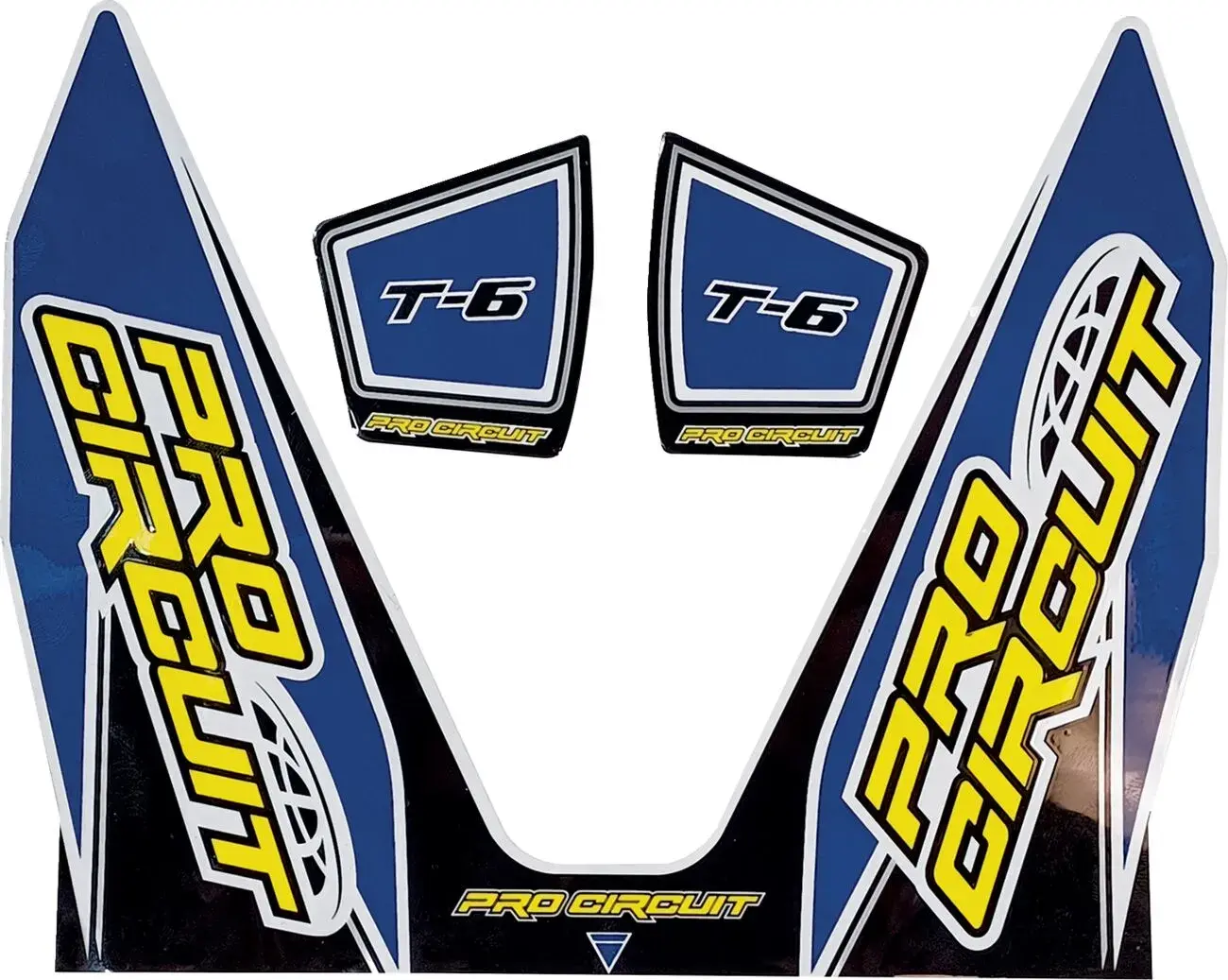 Pro Circuit T-6 udstødningsklistermærker