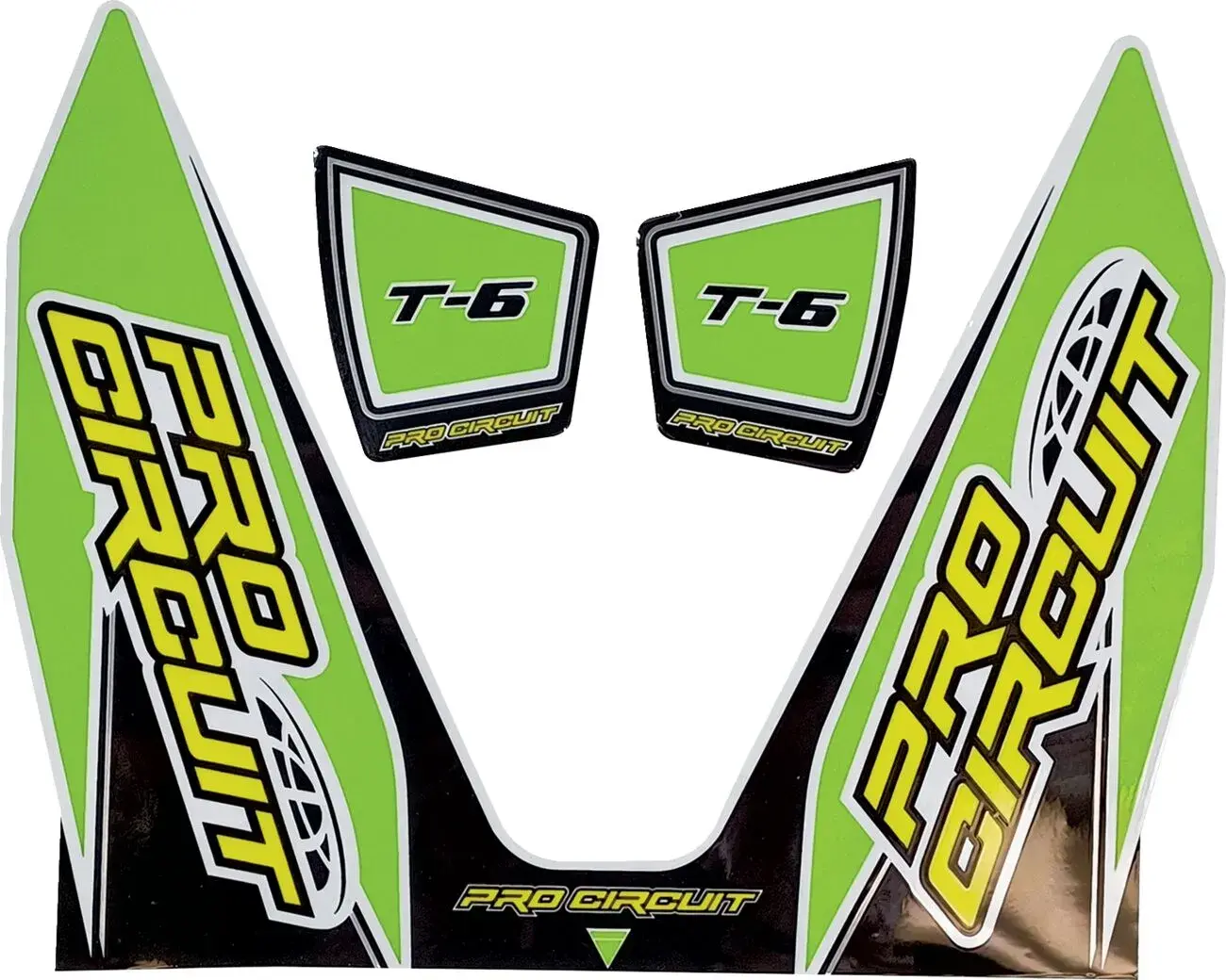 Nálepka T6 Zelená PRO CIRCUIT