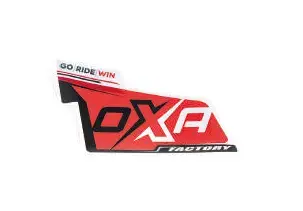 OXA 블랙 에디션 머플러 스티커
