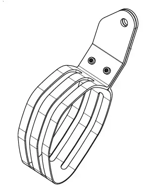 Collier de silencieux Akrapovic
