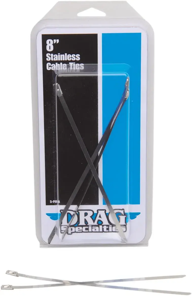 Serre-câbles inox 8 long Drag Specialties